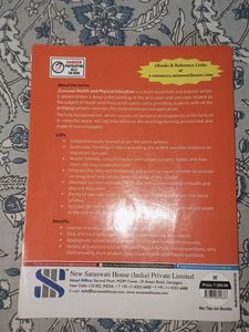 Physical Education Book For Class 12th