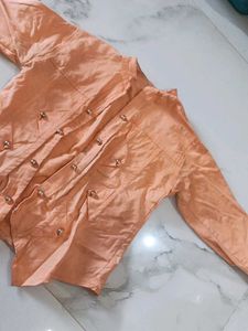 peach jacket
