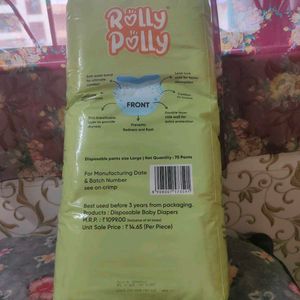 Rolly Polly Diaper Pants L