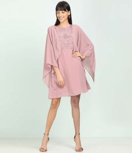 Dusty Rose Kaftan Dress