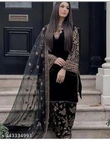 Elegant Black Kurta Set