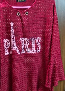Sparkly Paris Top