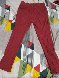 Maroon Leggings