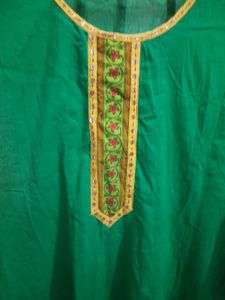 Green Chudidar