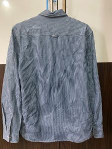 Striped Shirt Blue And White
