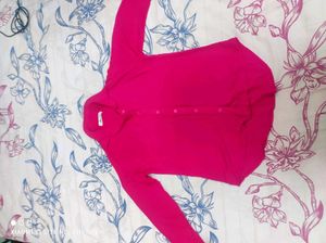 Pink Button-Down Shirt