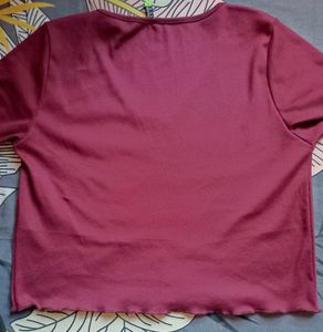 Beautiful Dark Purple Top