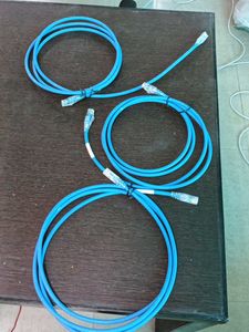 4 set Ethernet Cables - Blue