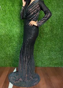 Stunning Sequin Evening Gown