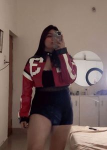 Red &amp; White Jacket