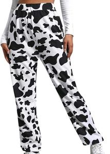Aesthetic Comfortable Cute Print Lower