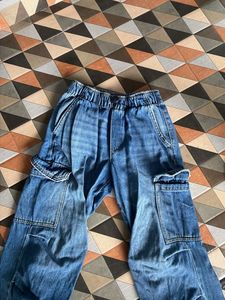 Boys Jeans Cum Cargo