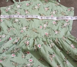 Shein Dress Flower Printed Size Small