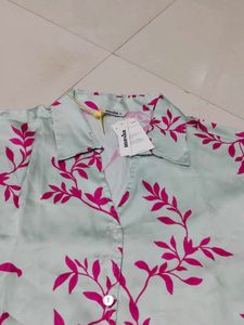 Floral Print Pajama Set