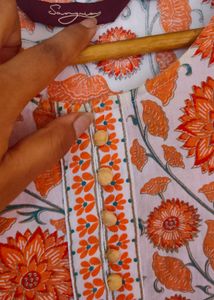 Sangria Women Printed Straight Kurta