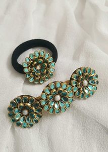 Hair Tie And Clip