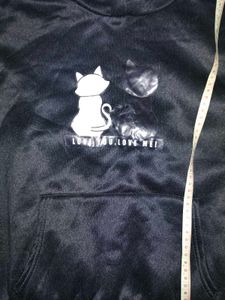 Cute Cat Graphic Hoodie