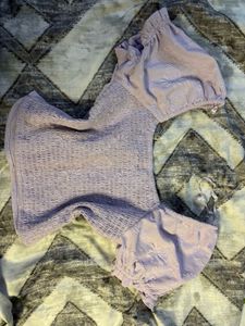 Cute Lilac Top.NOT WORN EVEN ONEC.SIZE-30-34
