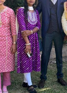 New Nyra Cut Purple 💜 Kurti