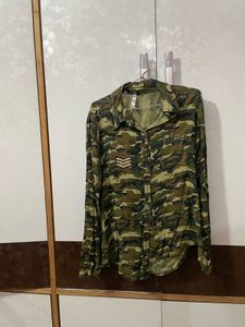 new Camouflage Print Shirt