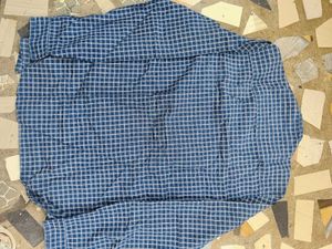 Lee Cooper Blue Check Button Down
