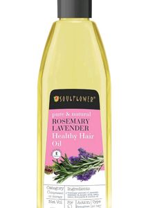 Soulflower Rosemary Lavender Healthy Hair Oil