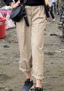 H&amp;M Original - Beige Oversized Pant/Trouser