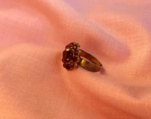 Elegant Floral Adjustable Rings  A Touch of Grace