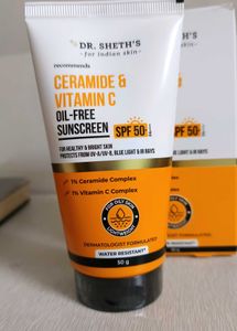 DR. SHETHS CERAMIDE &amp; VITAMIN C SUNSCREEN