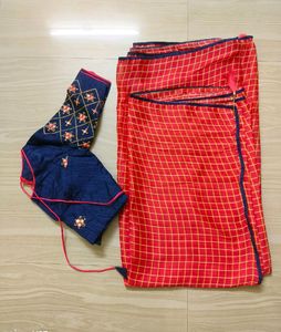 Readymade Blouse With Saree