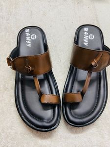 Pure Leather Slipper