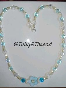 Aqua bloom Necklace
