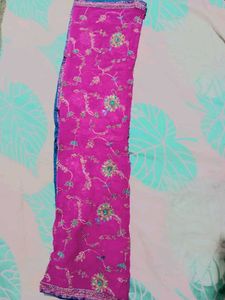 Purple &amp; Pink Embellished Salwar Kameez