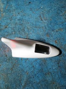 White Car Antenna Cover