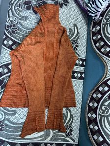 high neck sweater