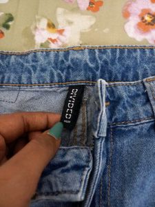 H&amp;M High Waisted Wide Leg Jeans