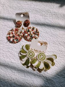 Colorful Beaded Earrings