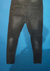 Stylish Grey Denim Jeans