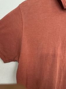 DNMX MEN RED SEMI FORMAL POLO T-SHIRT