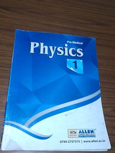 ALLEN Physics module for NEET