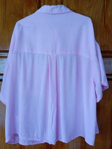 Pink Oversized Shirt