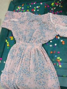 Floral Stretchable Print Dress