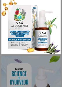 🧴New SESA Ayuscience CHair Growth Serum 🧴
