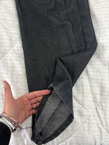 Straight Leg Jeans - black/ dark grey