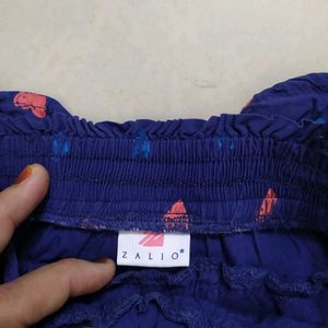 Baby Tiered Frock With Shrug