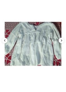White Puff Sleeve Blouse