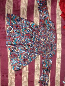 Printed  elastic top