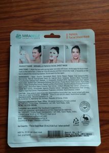 Mirabelle Korean And Garnier Sheet Mask