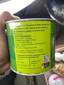honey nature cold wax 100% natural