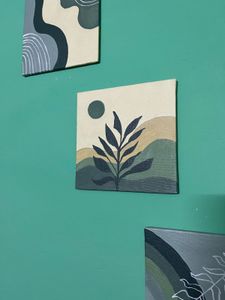 5 Canvas Set Boho Wall Art